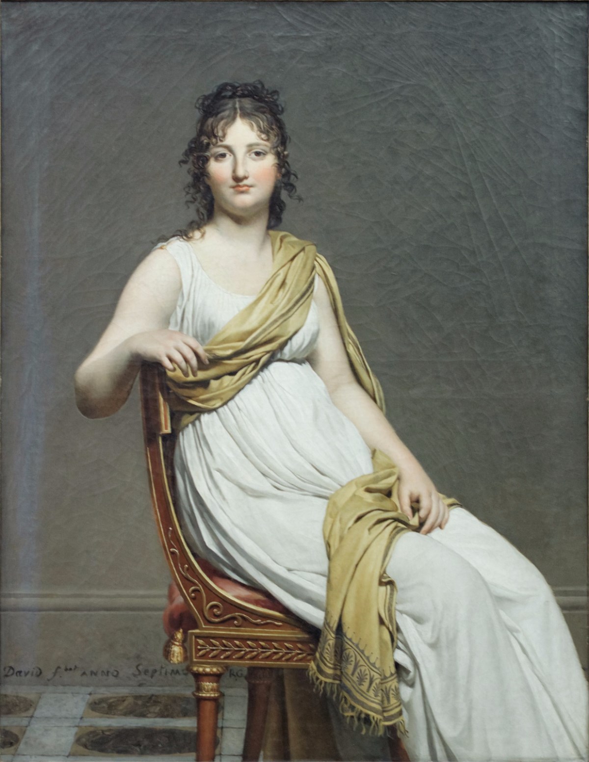 Portrait de madame de Verninac